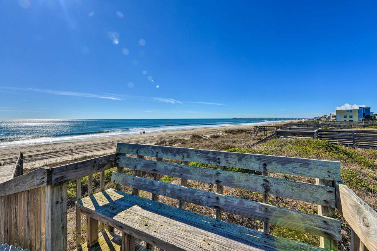 1 Ocean Fun Emerald Isle Apt, Steps To Beaches! Exterior foto