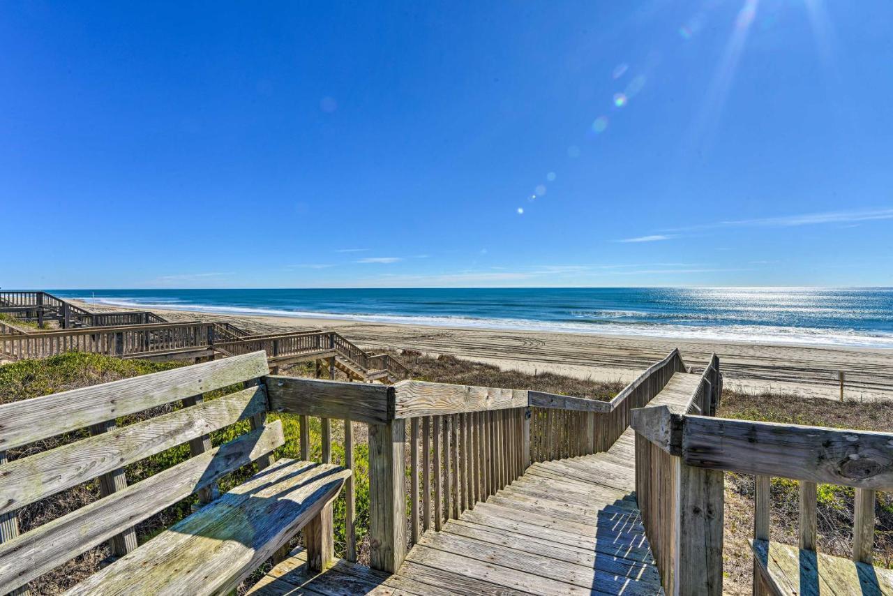 1 Ocean Fun Emerald Isle Apt, Steps To Beaches! Exterior foto